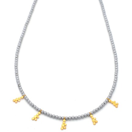 Necklace "Αssiduity G"