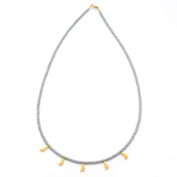 Necklace "Αssiduity G"