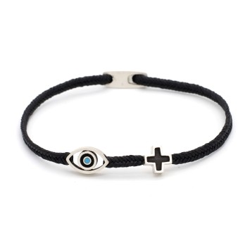 Βραχιόλι "Μάτι Σταυρός ΑΜ"