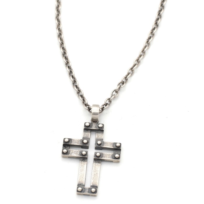 Necklace "Cross 12 Pins CH"