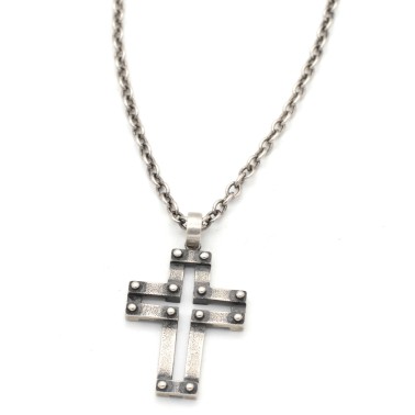 Necklace "Cross 12 Pins CH"
