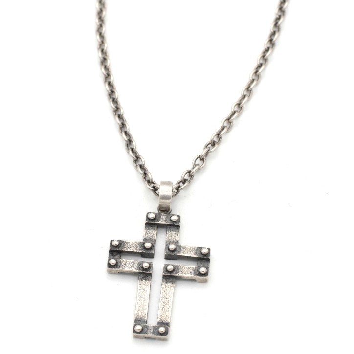 Necklace "Cross 12 Pins CH"