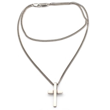 Necklace "Cross P CH"