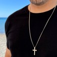 Necklace "Cross P CH"