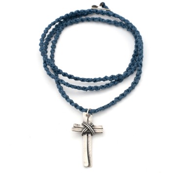 Κολιέ "Σταυρός 2Χ2"