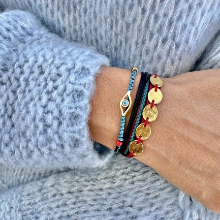 Bracelet "Evil Eye SP G"