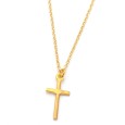 Necklace "Cross C G"