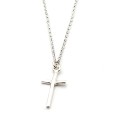 Necklace "Cross C"