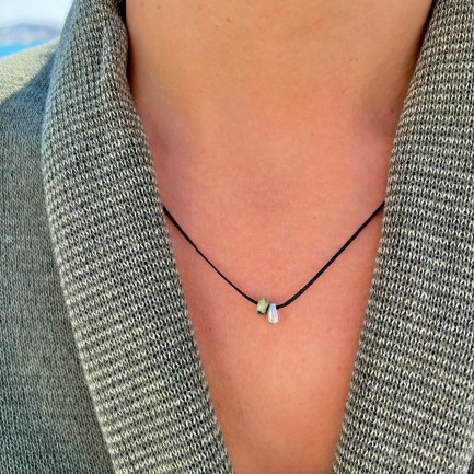 Necklace "Minimal Little Drop"