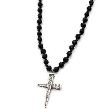 Necklace/Rosary "Crucified"