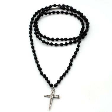 Necklace/Rosary "Crucified"