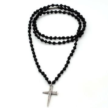 Necklace/Rosary "Crucified"