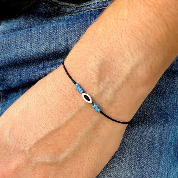 Bracelet "Minimal Little Evil Eye S"