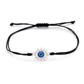 Βραχιόλι "Ματάκι Μου ΒΛ" - Μπλε