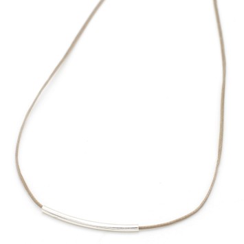 Necklace "Minimal Little Bar S"