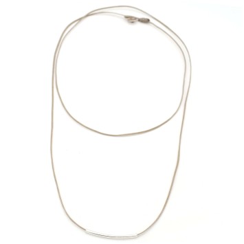 Necklace "Minimal Little Bar S"