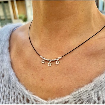 Necklace "My little 3 Stars"