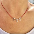 Necklace "My little 3 Stars"