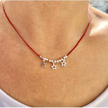 Necklace "My little 3 Stars"