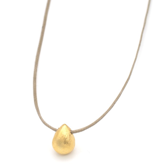 Necklace "Minimal Drop G"