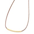 Necklace "Minimal Little Bar S G" Necklace "Minimal Little Bar S G"