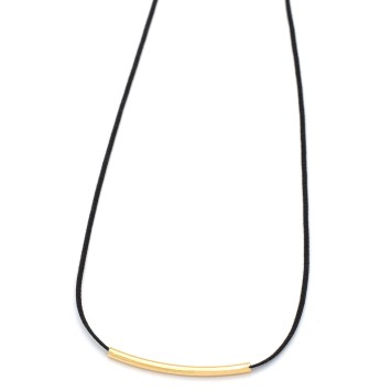 Necklace "Minimal Little Bar S G"