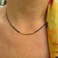 Necklace "Minimal Little Bar S G" Necklace "Minimal Little Bar S G"