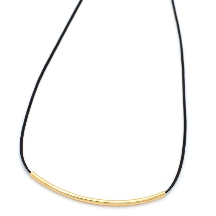 Necklace "Minimal Little Bar G"