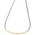 Necklace "Minimal Little Bar G"