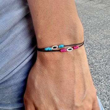 Bracelet "Minimal Little Evil Eye S"