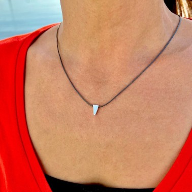 Necklace  "Minimal Little Triangle"