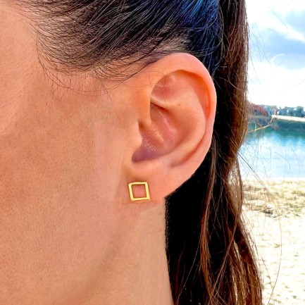 Earrings - My Little Quadrilateral PG - Studs