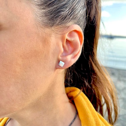 Earrings - My Little Quadrilateral - Studs