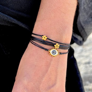 Βραχιόλι "Ματάκι Μου ΒΛ G" - Μπλε