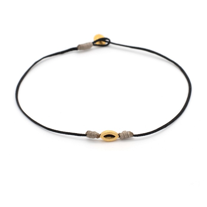 Bracelet "Minimal Little Evil Eye S G"