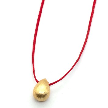 Necklace "Minimal Drop G"