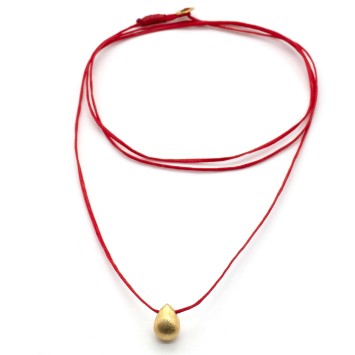 Necklace "Minimal Drop G"