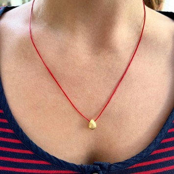 Necklace "Minimal Drop G"