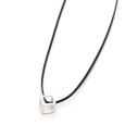 Necklace "Minimal Cube - Sketch"