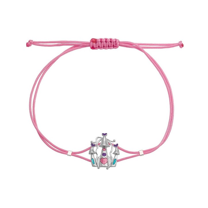 Βραχιόλι - "Το κάστρο της Πριγκίπισσας" - Ροζ