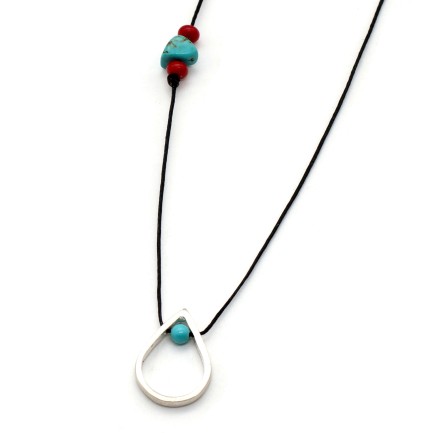 Necklace "Minimal Tear"