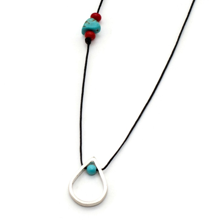 Necklace "Minimal Tear"