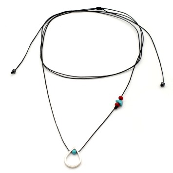 Necklace "Minimal Tear"