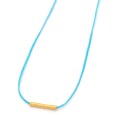 Necklace "Minimal Little Bar Ζ G"