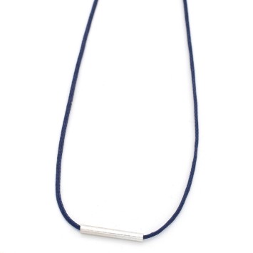 Necklace "Minimal Little Bar Ζ"