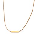 Necklace "Minimal Little Bar Ζ G" Necklace "Minimal Little Bar Ζ G"