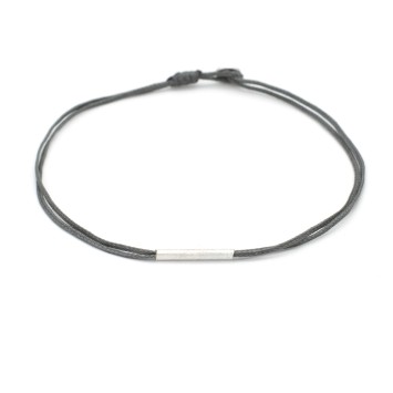 Bracelet "Minimal Little Bar Ζ"
