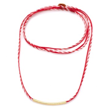 Necklace "Martaki - Minimal Little Bar S G"