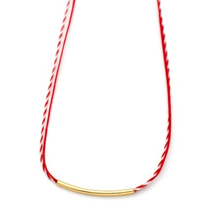 Necklace "Martaki - Minimal Little Bar S G"