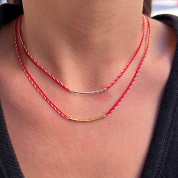 Necklace "Martaki - Minimal Little Bar S G"